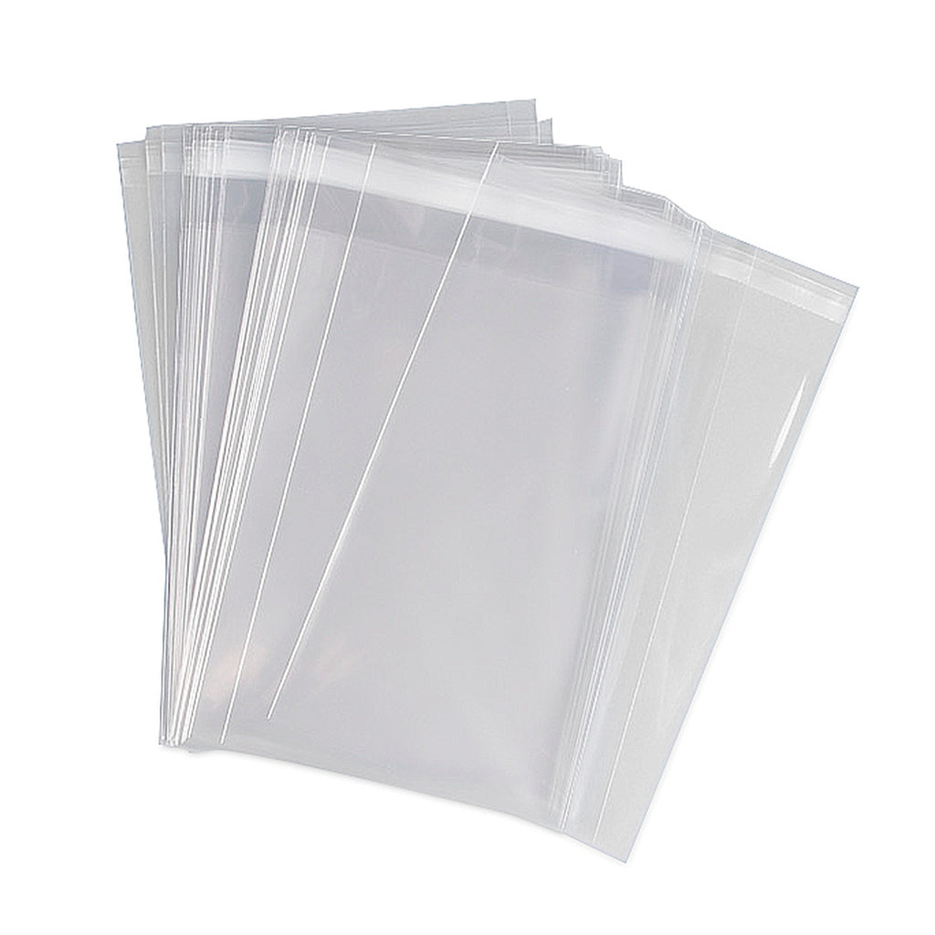 Bolsas de polipropileno: Versatilidad y calidad para tus necesidades de embalaje y almacenamiento en Perú 5 Bolsa polipropileno con adhesivo x 100u. | SMP Descartables