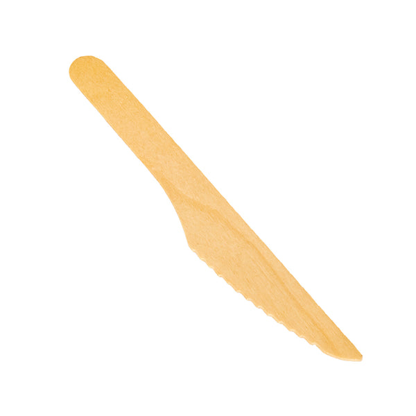 Cuchillo de madera Bio x 25u.